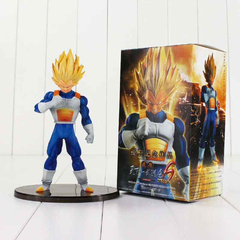 20 см Banpresto скульптуры Dragon Ball Z Вегета действие фигурка Dragon Ball фигурка виджиты игрушка Figuras DBZ Супер Saiyan принц Вегета