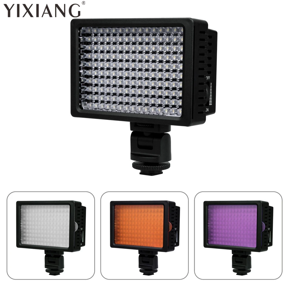 Светодиодный светильник YIXIANG 160 для фото и видеосъемки Canon Nikon Sony|light for canon|160 led video