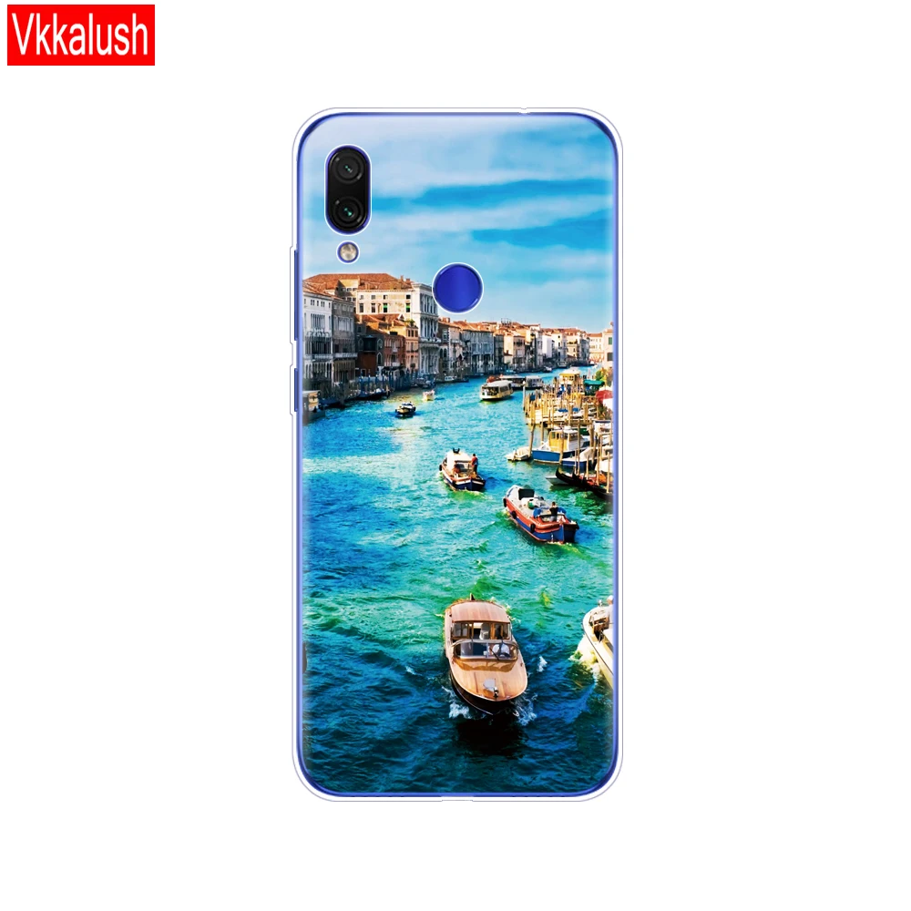 80033 Чехол для Xiaomi Redmi Note 7, силиконовый мягкий ТПУ с рисунком, чехол для Xiaomi Redmi Note 7 PRO, 6,3 дюймов, Fundas Coque Redmi Note7, чехлы - Цвет: 80033