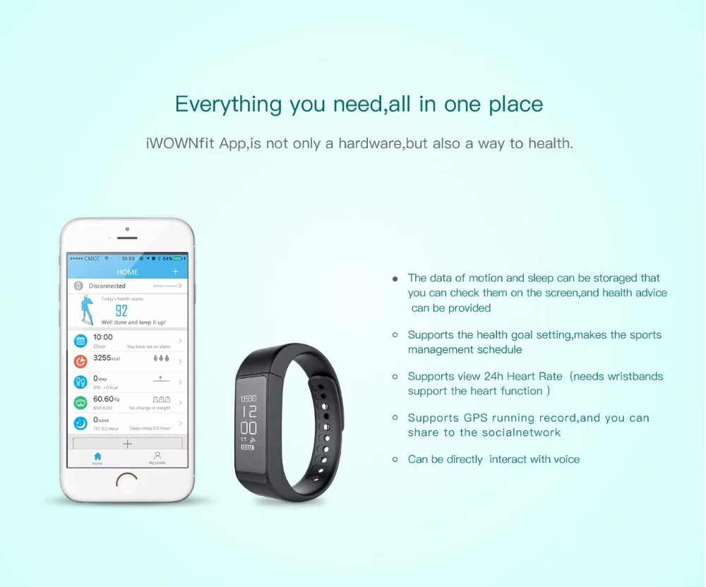 Tezer беспроводной Bluetooth 4,0 i5plus умный Браслет FitnessCall SMS напоминание Шагомер трекер спортивный умный Браслет