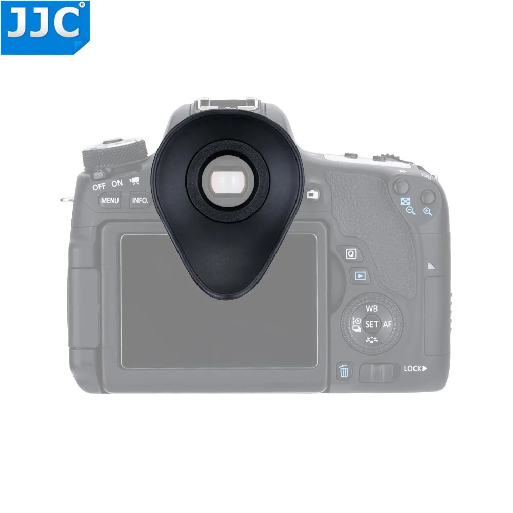 JJC Eyepiece наглазник видоискатель тени для век Canon EOS 5D Mark II 6D 800D 750D 77D 80D 90D заменяет Eb