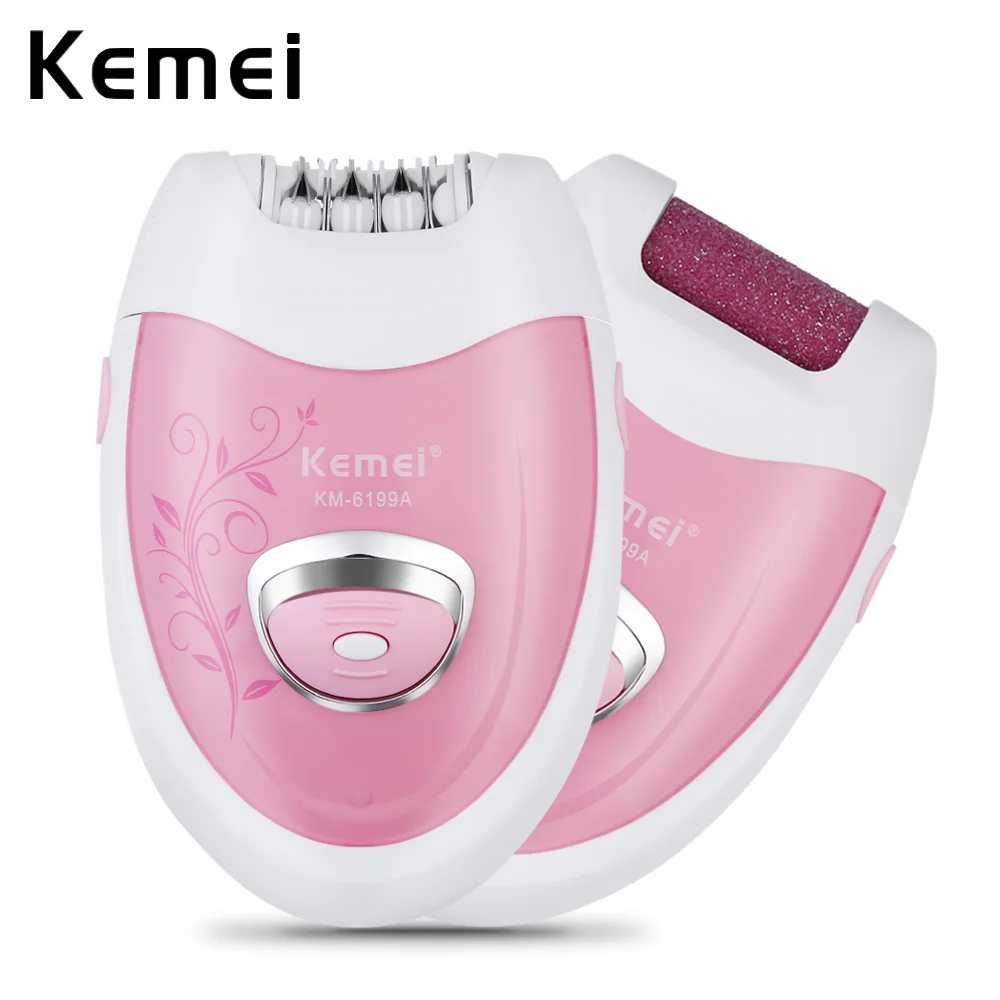 Kemei KM 6199A 2 в 1 электрические машинки для стрижки волос прибор удаления Эпилятор