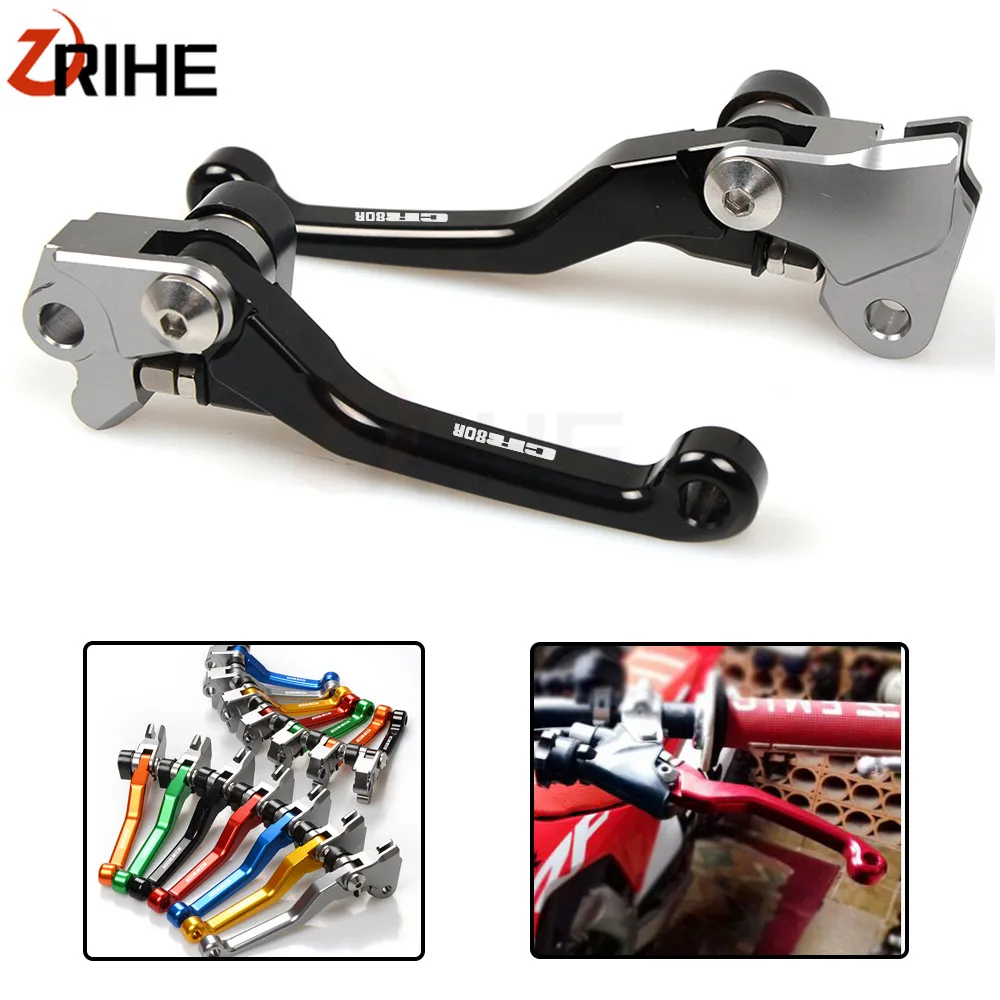 Мотоцикл CNC Алюминиевый Поворотный тормоз сцепления рычаги Байк для Honda CR80R CR 80 R 80R