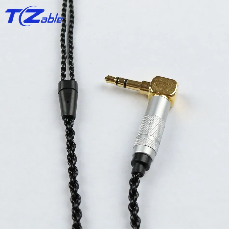 DIY переходник для наушников Мужской Соединительный аудиокабель стерео Jack 90 градусов адаптер серебристо-медная проволока с покрытием для IM значок из серии 3,5 мм