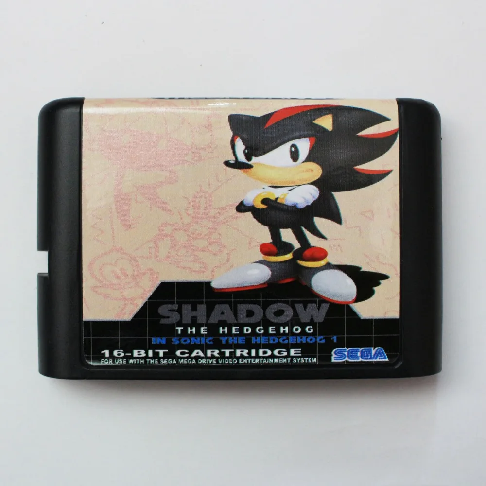 Игровая карта SEGA MD 16 бит Sonic Shadow для Sega Mega Drive Genesis|sega md game card|sega games16 bit |