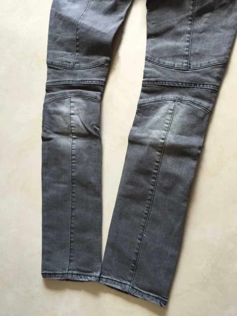 Новый модный дизайн популярные Брендовые мужские хип хоп Slim Fit Узкие рваные