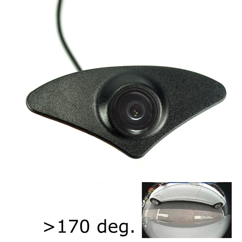 CCD HD Автомобильная Камера Переднего Вида для Mazda 6 ATENZA камера с широким углом обзора, водонепроницаемая, 180 градусов, ночное видение