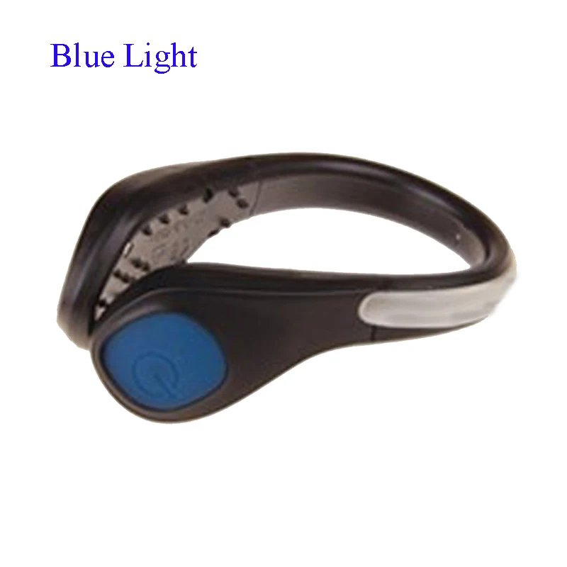 Blue Light СВЕТОДИОДНЫЙ световой зажим для обуви, уличный велосипедный ночной бег, спортивная игра, Предупреждение ющий светильник, мигающая игрушка, новинка, игрушки для детей - Цвет: Blue Light