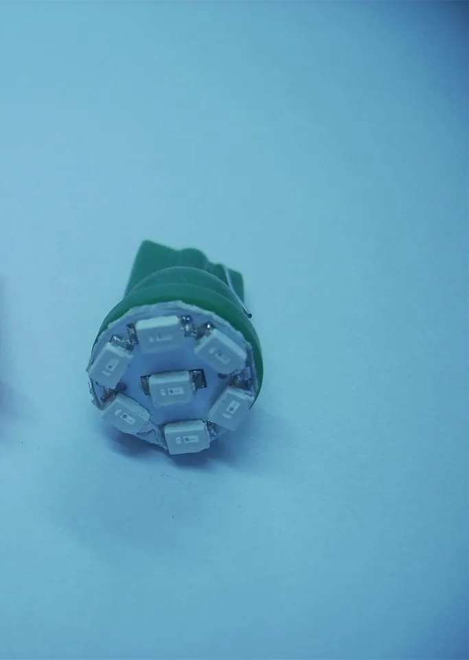200 X Автомобильный светодиодный T10 194 W5W 7 1206 smd 3020 Светодиодный светильник на