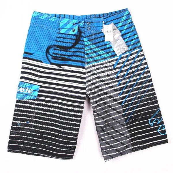 The new men striped men's fashion brand quick-drying beach pants shorts free shipping | Мужская одежда