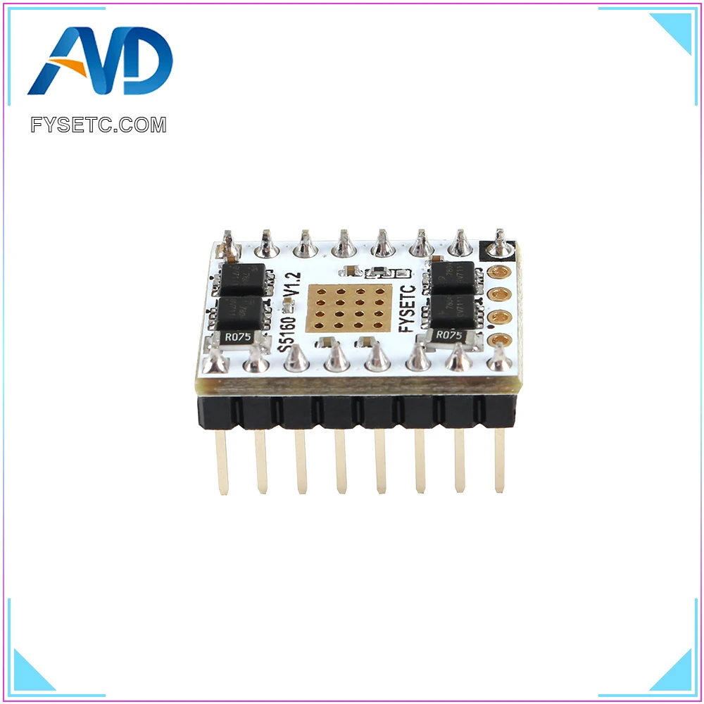 TMC5160 V1.2 SPI Драйвер шагового двигателя S5160 бесшумный драйвер Stepstick Летающий провод
