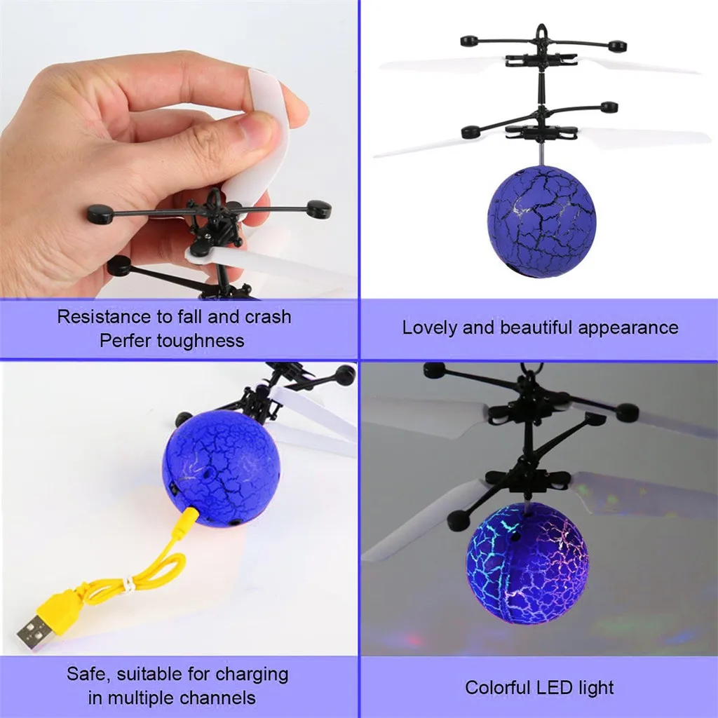 RC Мини Инфракрасный Электрический шар Летающий индукционный мини Дрон