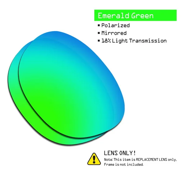 Green-ShieldCoat SmartVLT поляризованные Сменные линзы для Окли очки с защелкой-несколько вариантов - Цвет линз: Green-ShieldCoat