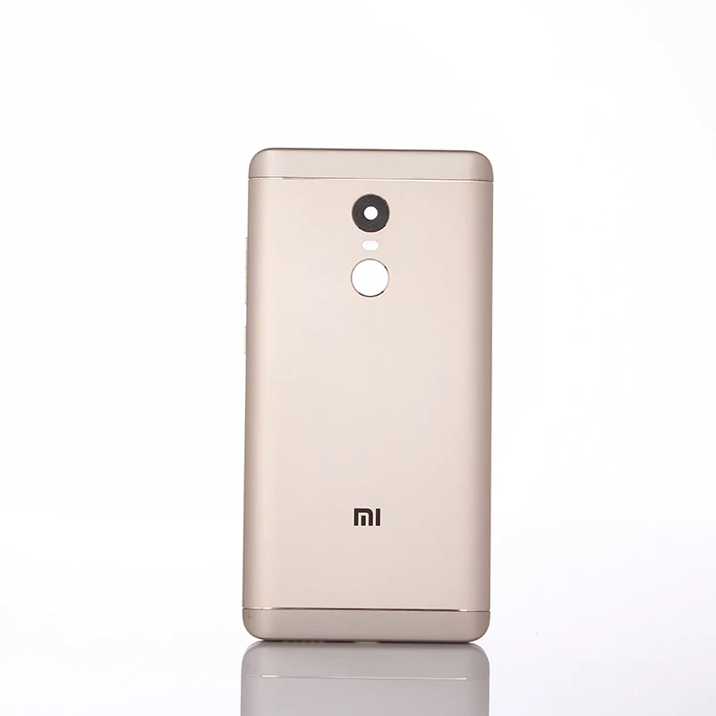 Note4X чехол корпус для Xiaomi Redmi Note 4X3 ГБ 32 ГБ металлический аккумулятор задняя крышка Запасные части для мобильного телефона - Цвет: Gold