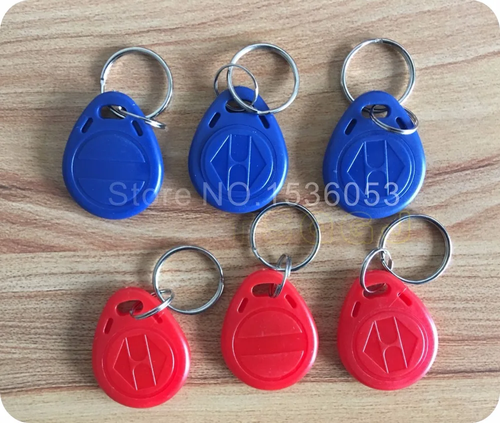 100 шт./лот Rfid-метка 125 кГц копировальные карты перезаписываемые T5557/EM4305
