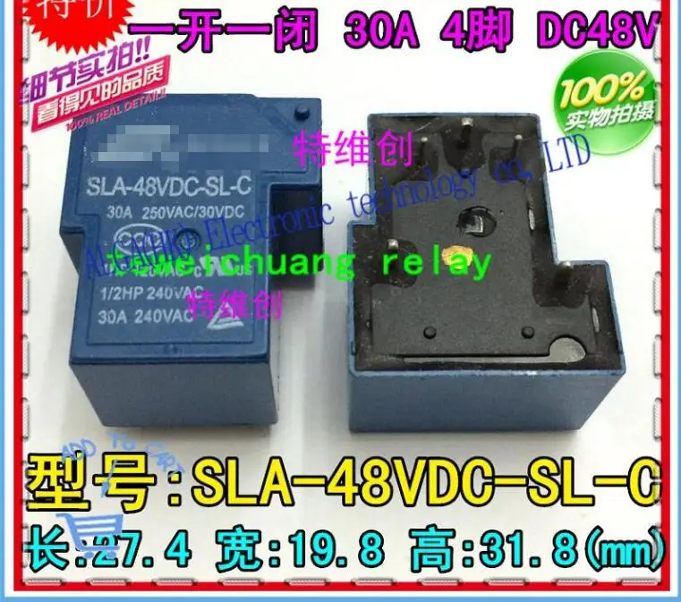 

SLA-48VDC-SL-C 4 T90 48 30