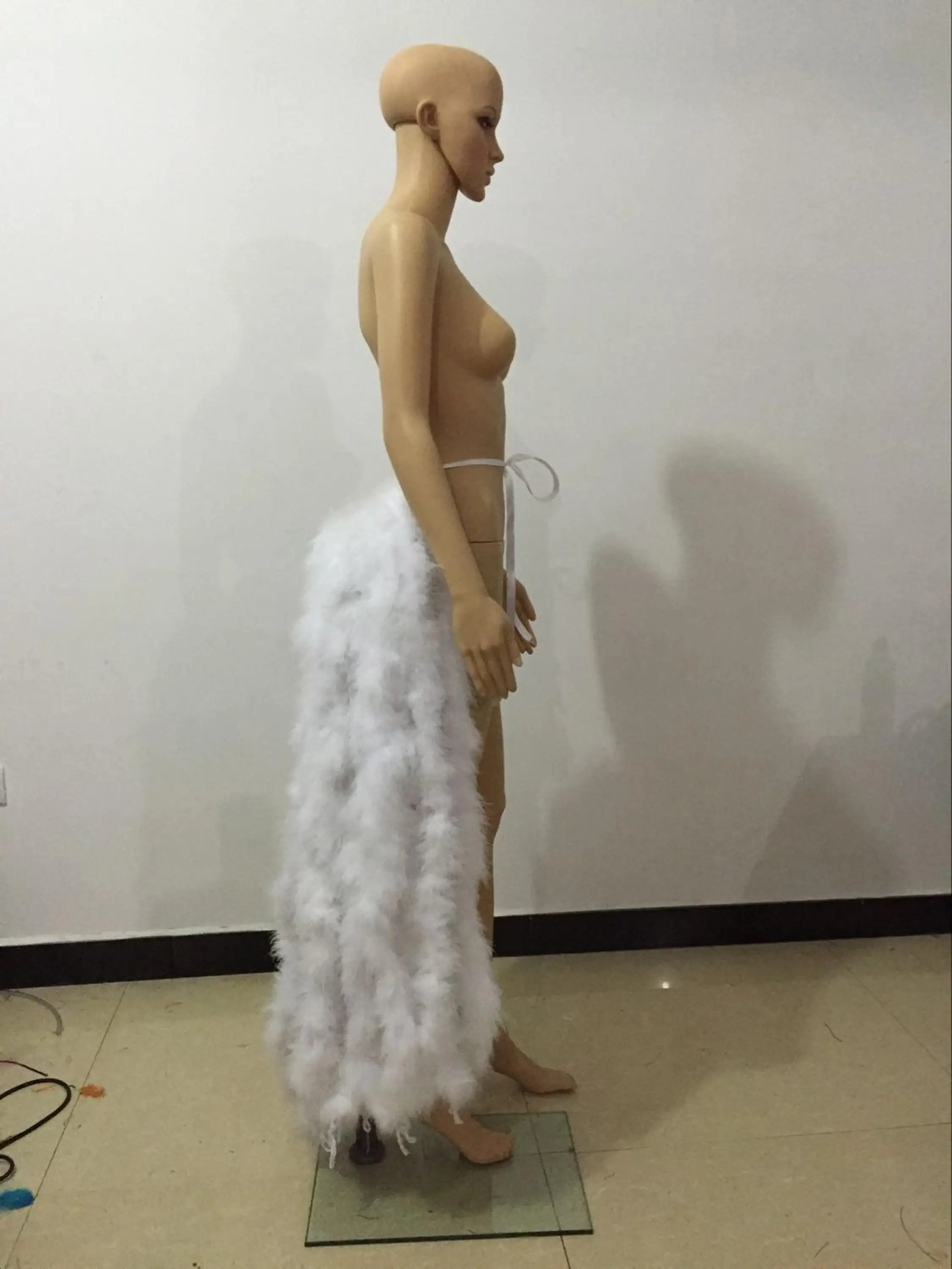 Головной убор с перьями для девочек головной вечеринки танцев выступлений