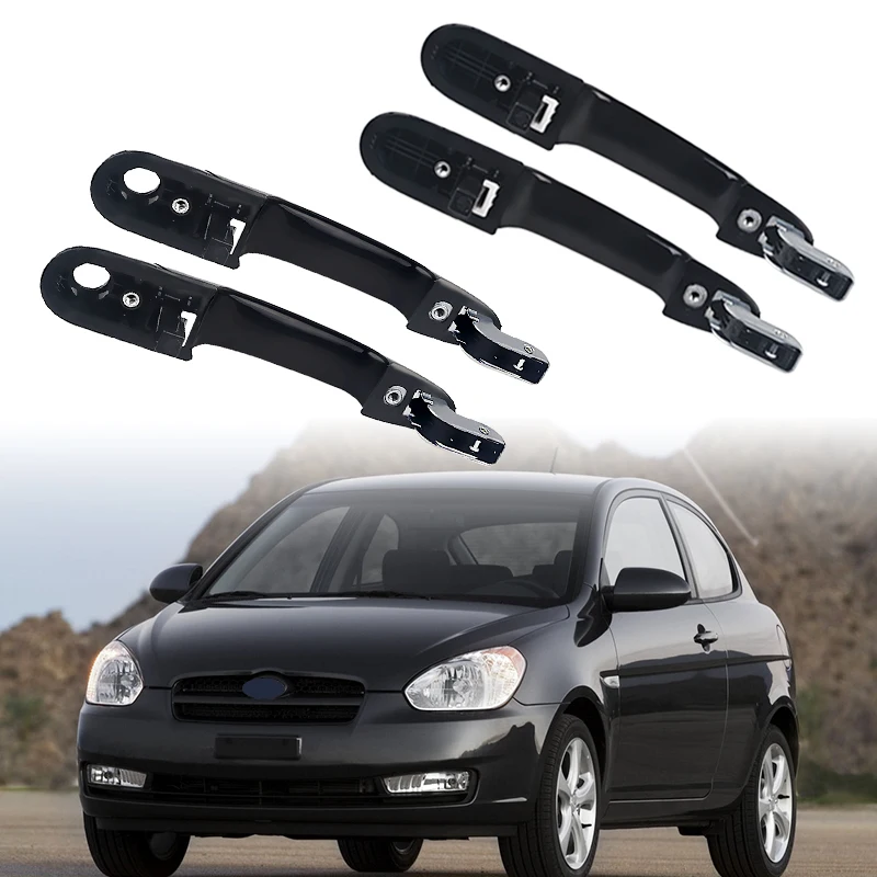 4 шт. левый и правый для hyundai Tucson 2004-2012 83660-2E000 автомобиля внешние ручки чаши наружная, дверная ручка оурсиде дверные ручки