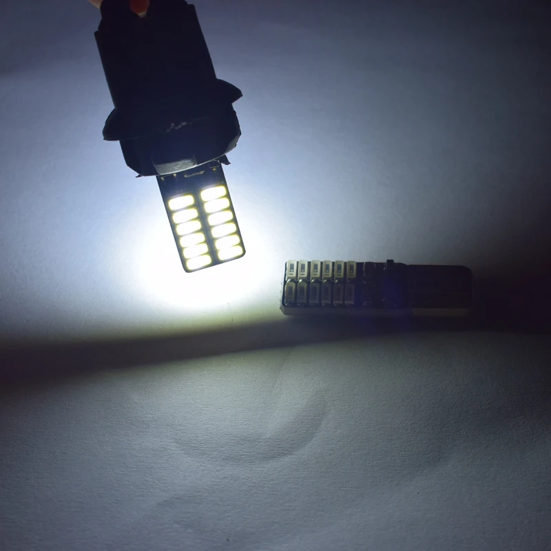 Декодирование автомобильного сигнала Светодиодная лампа T10 4014 24SMD Внутренняя