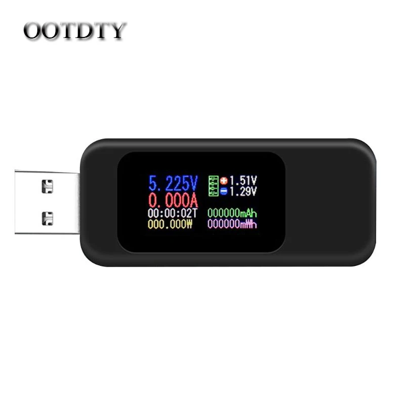 USB OLED измеритель напряжения тока мощности бытовой тестер точный инструмент для