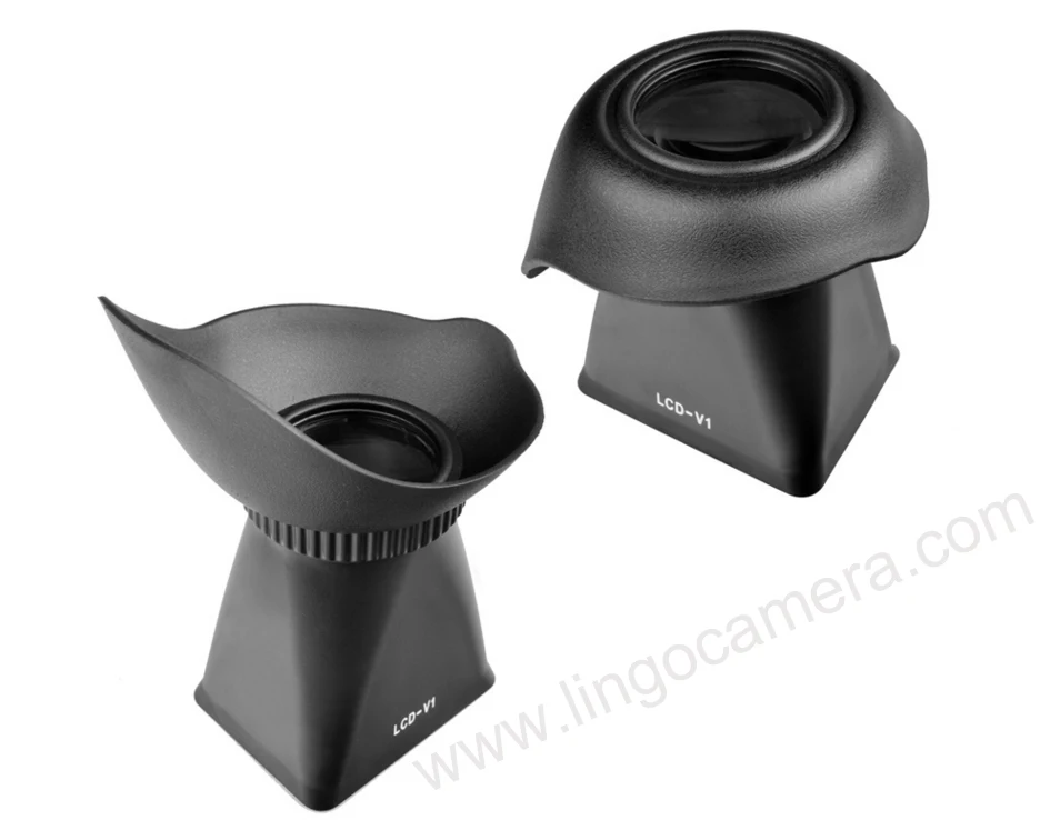 3 &quot4:3 LCD V1 2.8x увеличение видоискателя наглазник для камеры Canon 5DII 7D 500D|Аксессуары