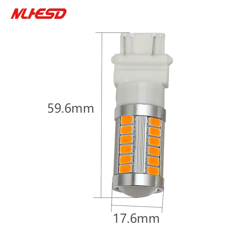 10 шт. T25 3156 3157 P27/7 Вт 33 SMD 5630 5730 светодиодный автомобиль хвост светильник s 33SMD