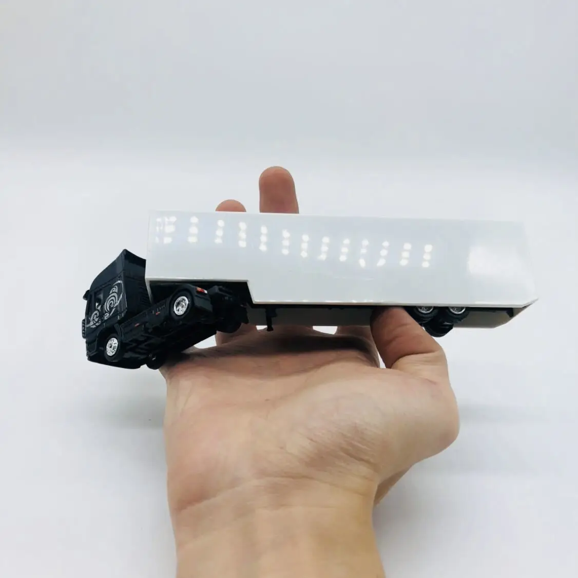 Новинка 1/72 специальная металлическая модель полуприцеп украшение стола для