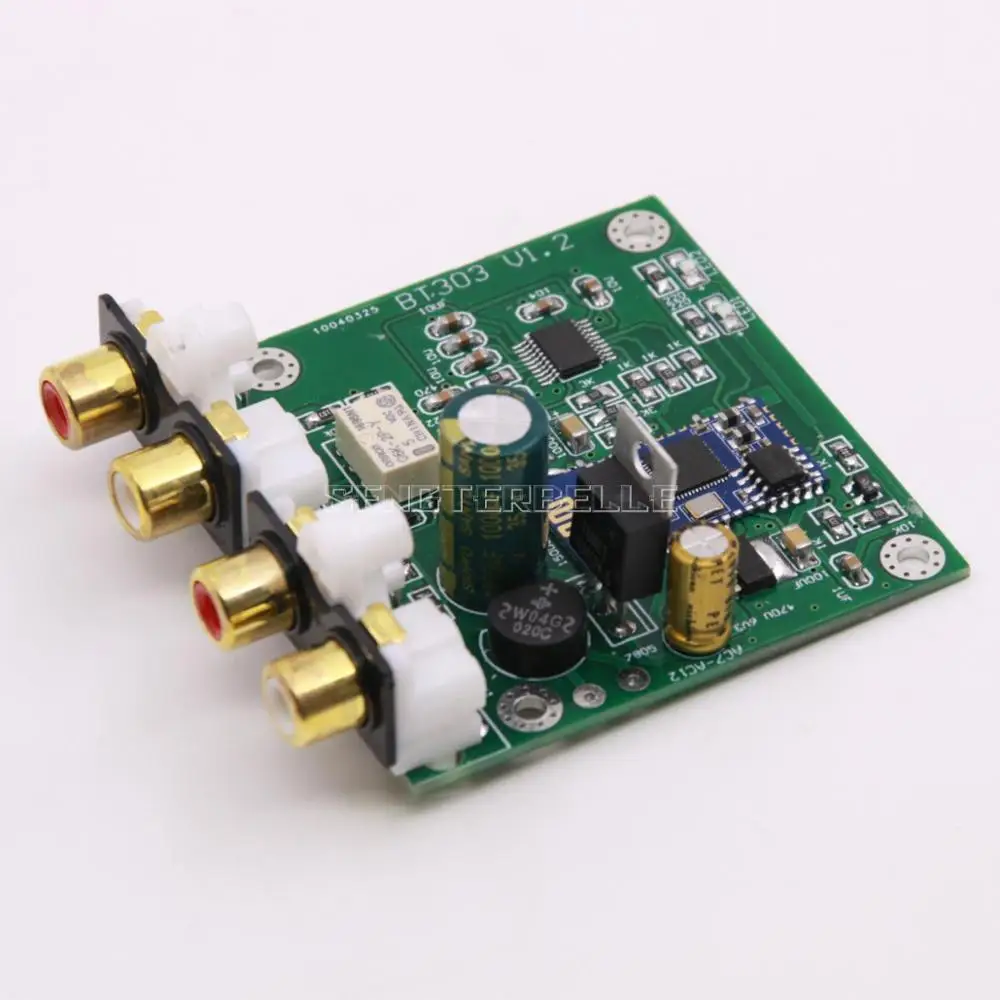 CSR QCC3003 Bluetooth 5,0 приемник плата PCM5102A аудио DAC декодер плата с аналоговым входом и выходом