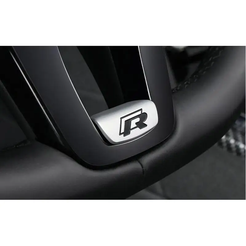 Styo автомобиля R металлический руль блестящий чехол накладка для VW passat B8 Tiguan 2017|vw