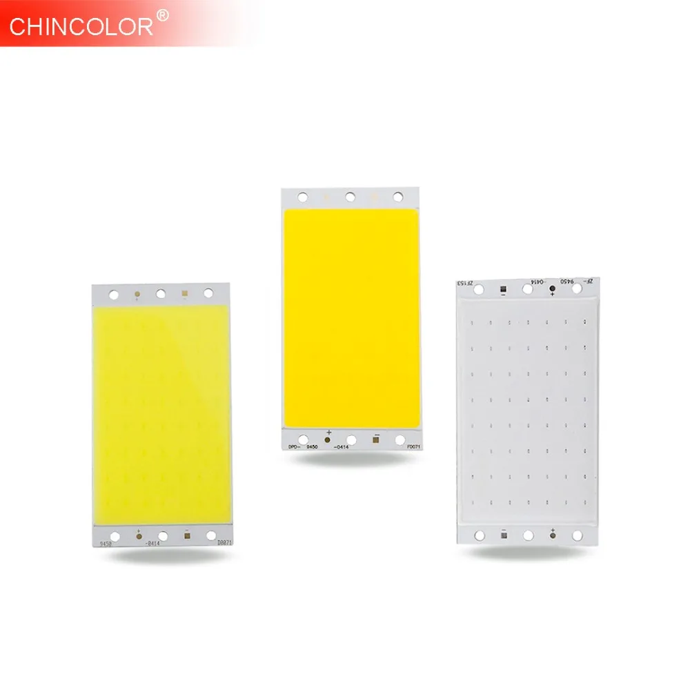 

Светодиодная лента DC12V-14V 15W COB, лампочка, лампочка с теплым белым светом, чип для самостоятельной сборки, рабочее освещение для автомобиля, вн...