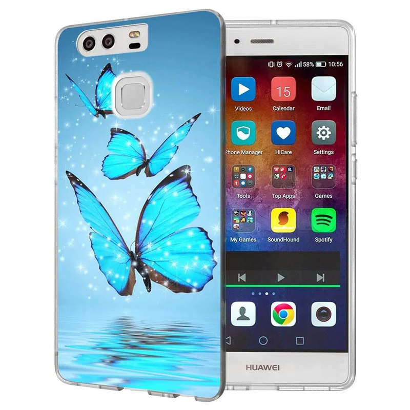 Для Huawei P9lite/P8 Lite 2016 2017 Y5 II 2 Y5ii / Y6 Compact Honor 5A LYO-L21 Мягкий ТПУ силиконовый прозрачный