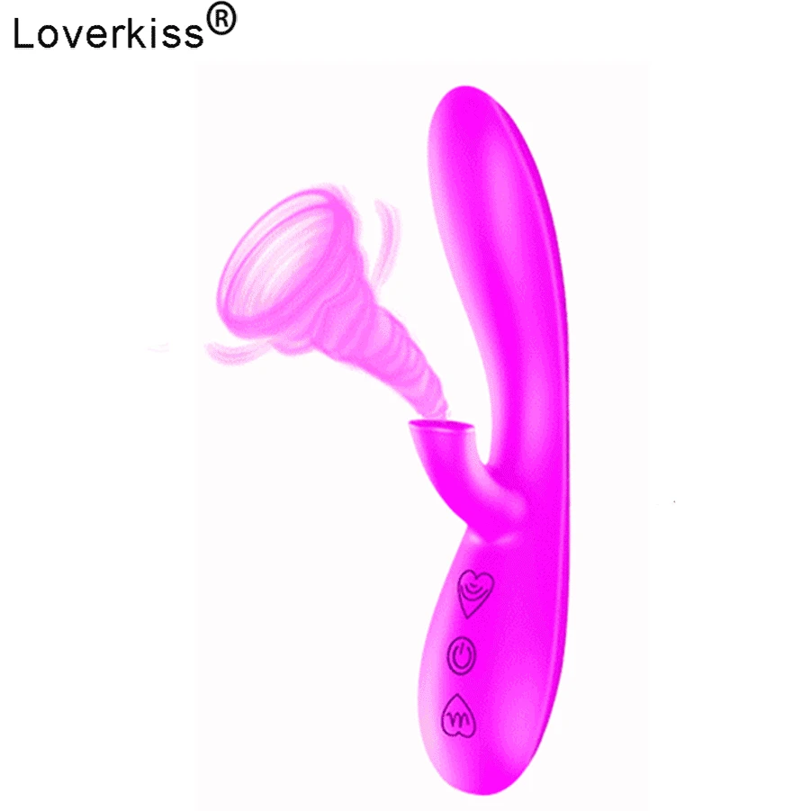 Всасывающая машина Loverkiss фаллоимитатор на присоске для клитора вибратор точки G