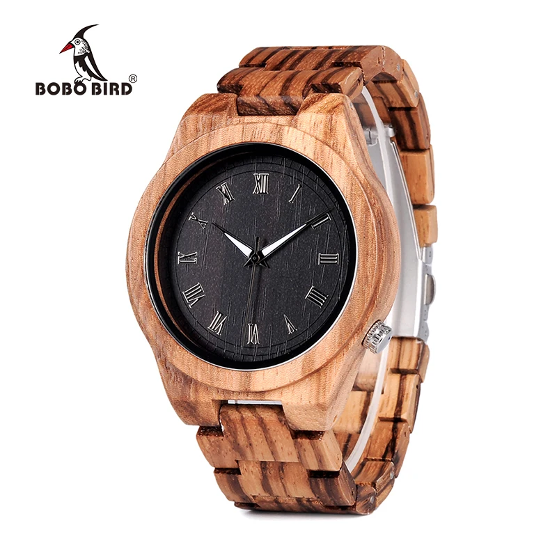 Мужские часы BOBO BIRD деревянные наручные W M30 Прямая поставка|watch for|watches for menwatch zebra |