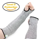 Новые серые термостойкие рукава Защитная повязка на руку перчатки для защиты рабочего места защитные рабочие перчатки