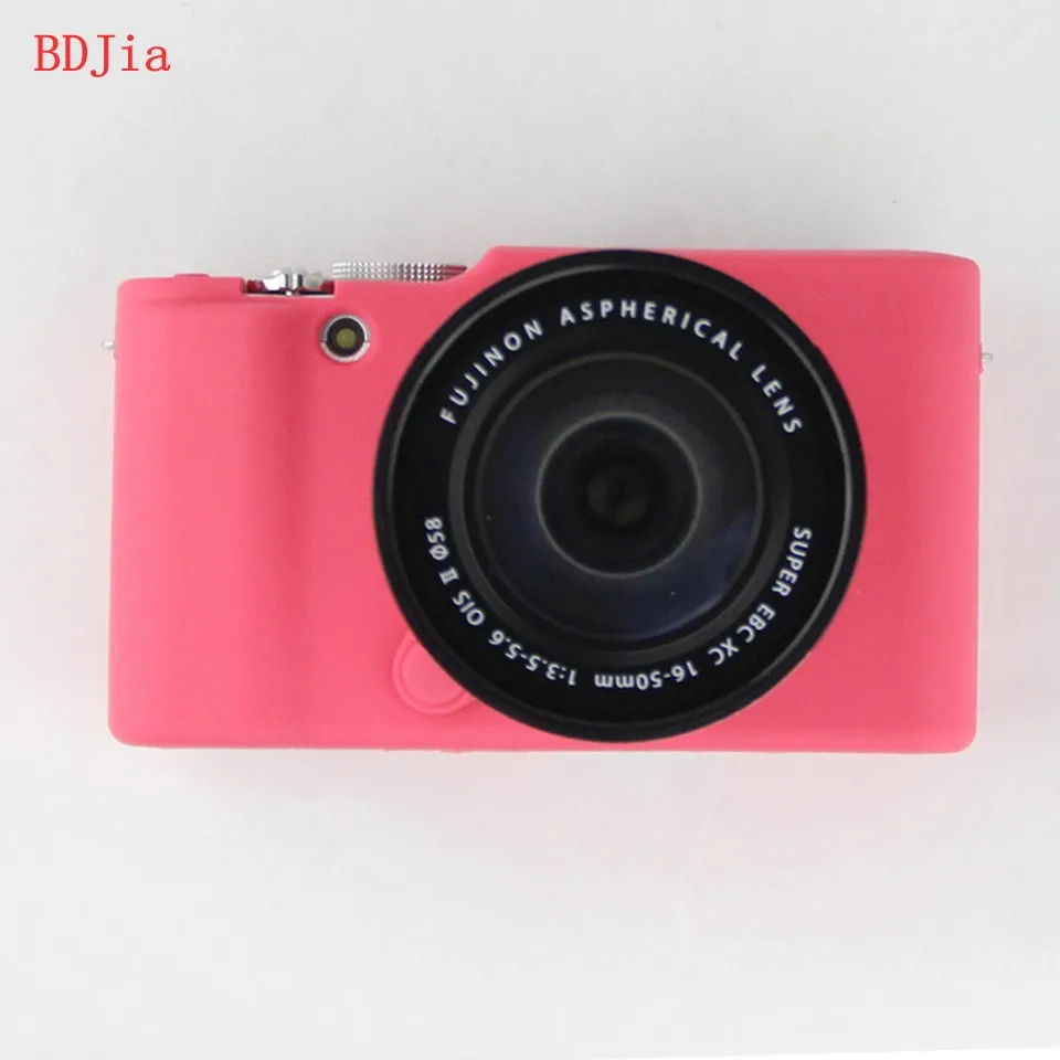 Высокое качество силиконовый чехол для камеры Fujifilm X-M1 X-A2 в X-A1 бесплатная