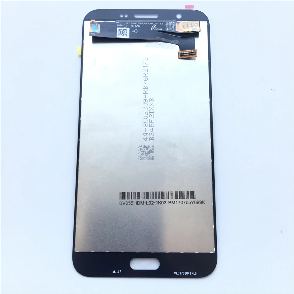 Супер AMOLED 5 дюймов дисплей для Samsung Galaxy J7 2017 J727 ЖК-дисплей сенсорный экран SM-J727P J727V