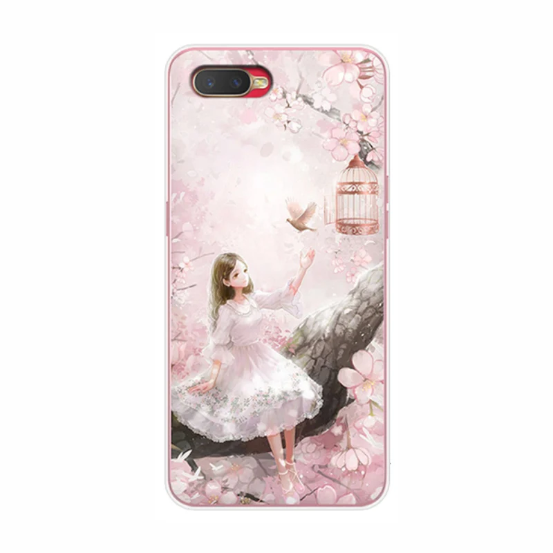 

For Coque OPPO RX17 Neo Cute Cartoon Silicone Cat Dog Animal Phone Case For OPPO RX17 Neo RX 17 Neo Back Fundas Shell RX17Neo