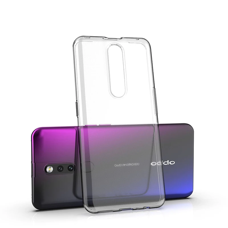 10 шт./лот защитный чехол для телефона OPPO F11 Pro ультра-тонкий прозрачный