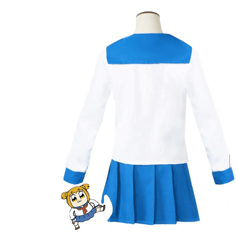 VEVEFHUANG Poputepipikku Косплей костюмы Popuko Pipimi Костюм Аниме ПОП команда Эпическая женщина