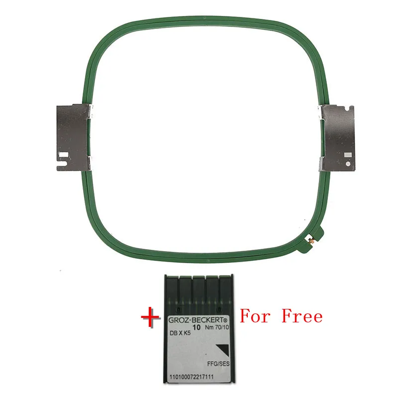 

High Quality Tajima GREEN Hoops 300X300mm Square shape Total Length 395mm embroidery machine hoop frame