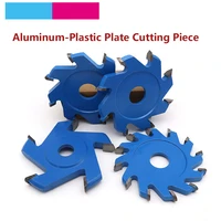 1pcs 95mm vu type tray saw blade 20mm aperture aluminum composite plate pvc wood cutting disc angle grinder tray blade