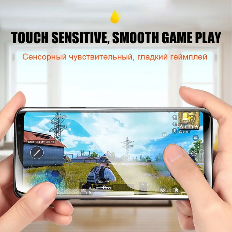 3D закаленное стекло для Samsung Galaxy S10 Lite Plus защита экрана изогнутое Note 8 9 S6 S7 Edge S8 S9
