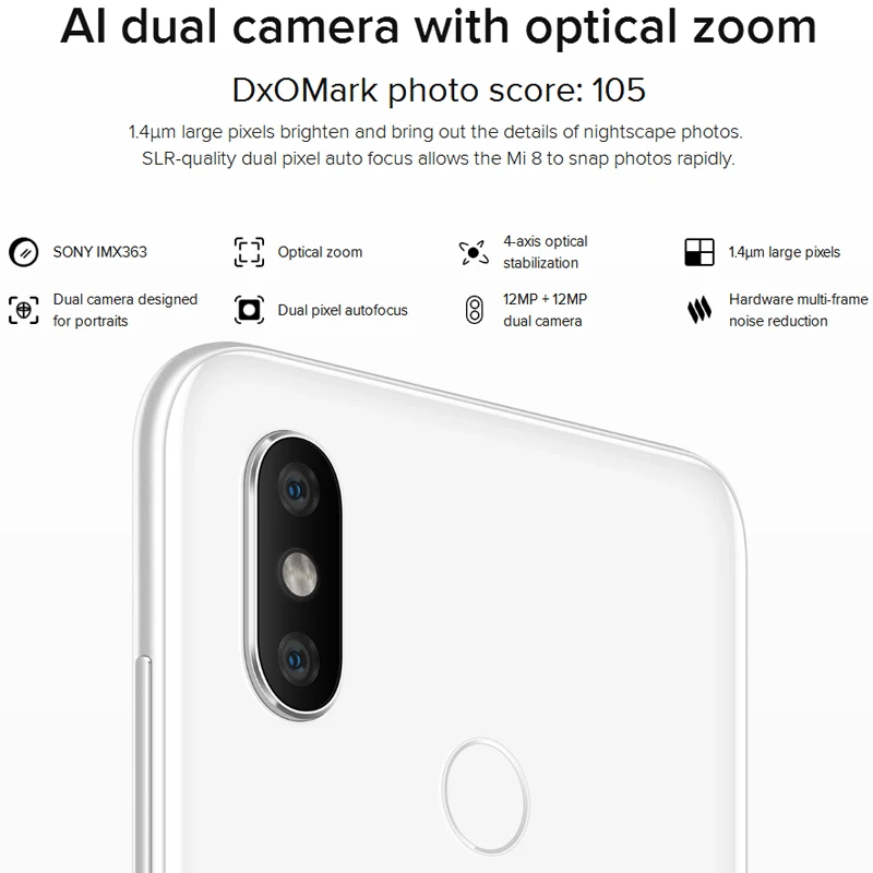 Глобальная версия Xiaomi mi 8 6 ГБ 64 Гб Смартфон 21 &quotполный экран Snapdragon 845