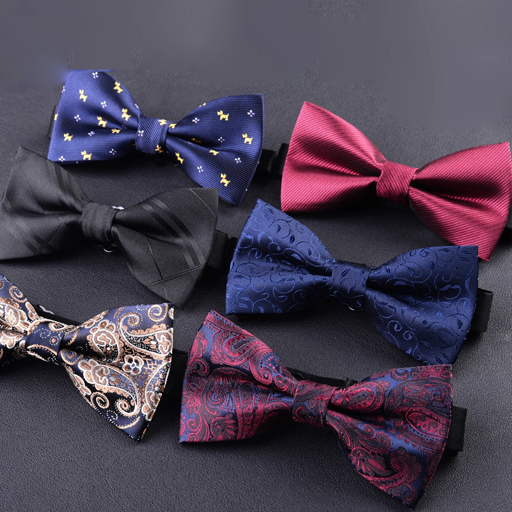 Галстук бабочка мужской галстук модный деловой Свадебный регулируемый для