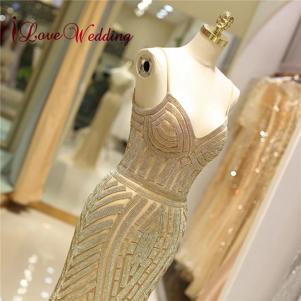 Черный блесток Формальное вечернее платье V шеи бретельках труба Vestido de festa Лонго Sexy Вечеринка платья