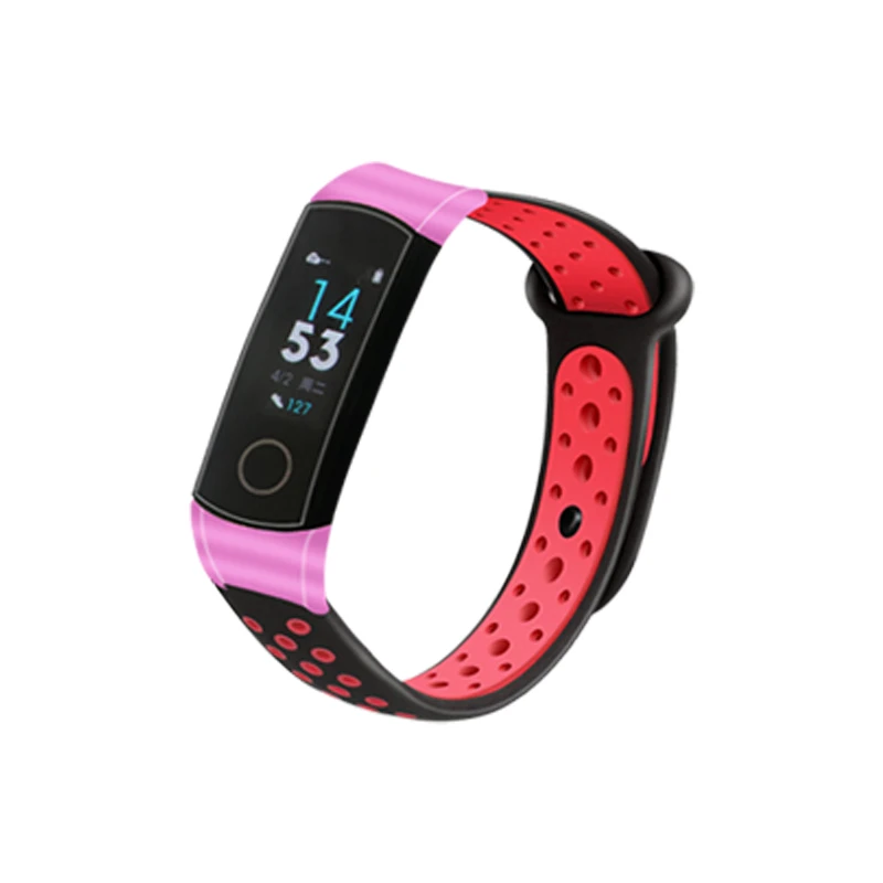 FIFATA спортивный ТПУ Браслет ремешок для huawei Honor Band 4 Замена силиконового ремешка