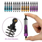 4x Алюминий передний, задний амортизатор 108004 для 110 RC машина HSP на гусеничном ходу Алюминий 100 мм Длина высокое качество металла