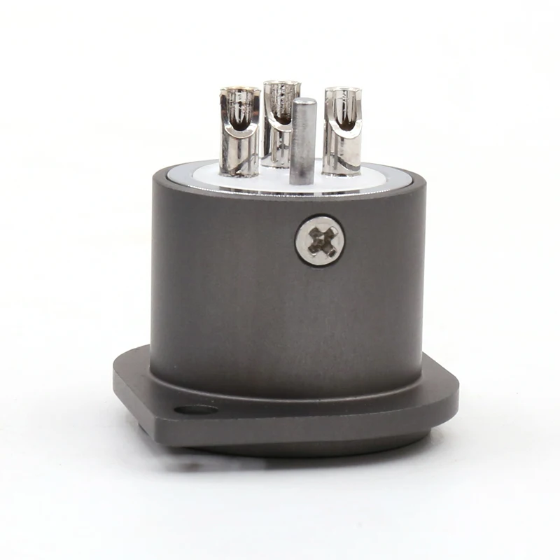 VC201F (R) 3 контактный разъем XLR 1 шт. для микрофона AMP микрофон родиевое покрытие