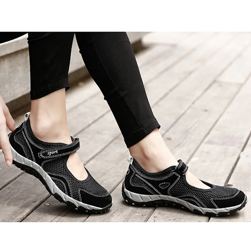 Женские кроссовки на платформе и каблуке повседневная обувь женская летняя из