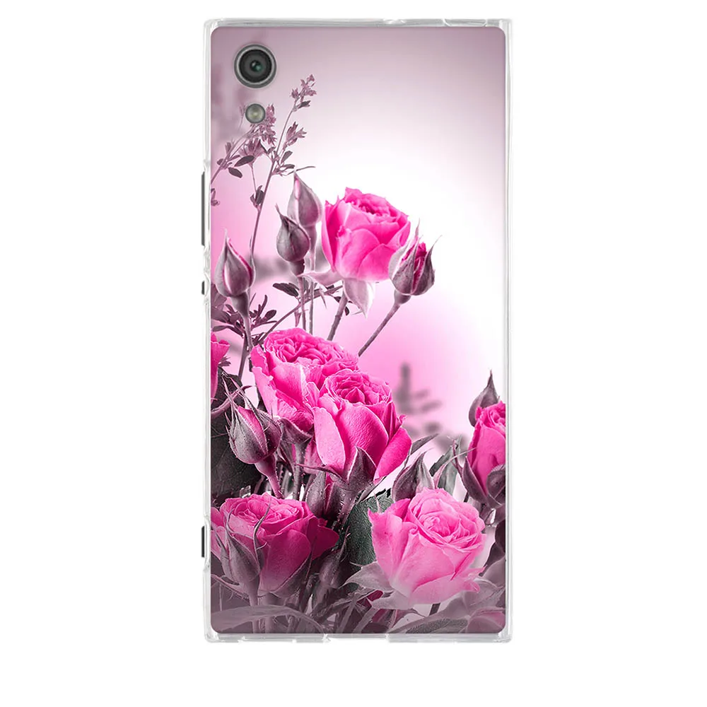 Мягкий чехол для Sony Xperia XA1 силиконовый телефона оболочка чехлы Z6 Z 6 Обложка|phone